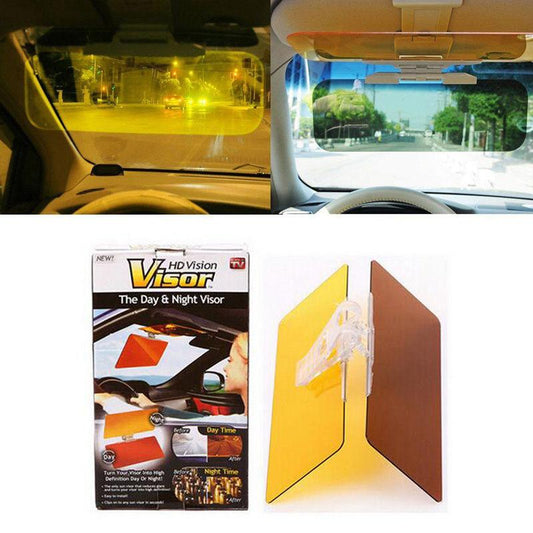 HD UV Anti-Glare Car Flip Down Shield Sun Visor DayNight Vision