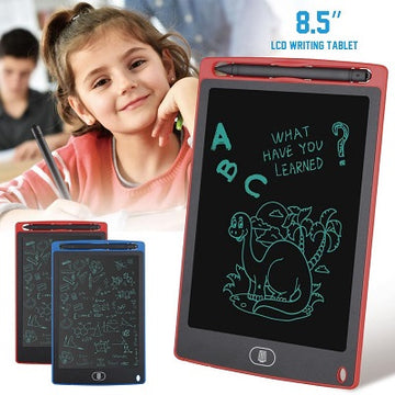 LCD  Writing Tablet Electronic Slate E-Writer Digital Memo Pad Erasable Writing Board Learning Toys For Educational and Daily Life Routine Notebook Purpose, 8.5 LCD Drawing Tablet for Children's Toys Painting Tools,