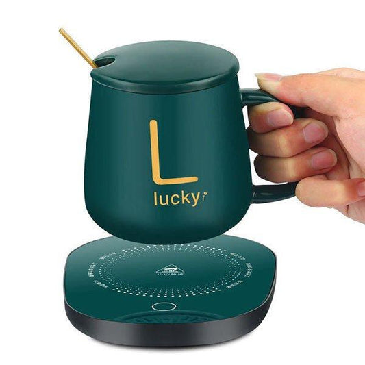 Coffee Mug-Warmer, USB Electric Coffee Cup Warmer for Desk, with Automatic On/Off to Keep Temperature Stable For Office Home