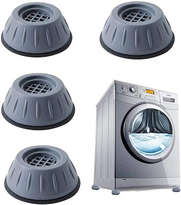 Anti-Vibration Pads Non-Slip Rubber, 4 Pieces Washing Machine Foot Pads Anti-Vibration Pad, Washing Machine Feet, Universal for Washer and Dryer