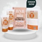 Bnb Whitening Rice Extract Bright & Glow Kit (with Box)(Bar code)